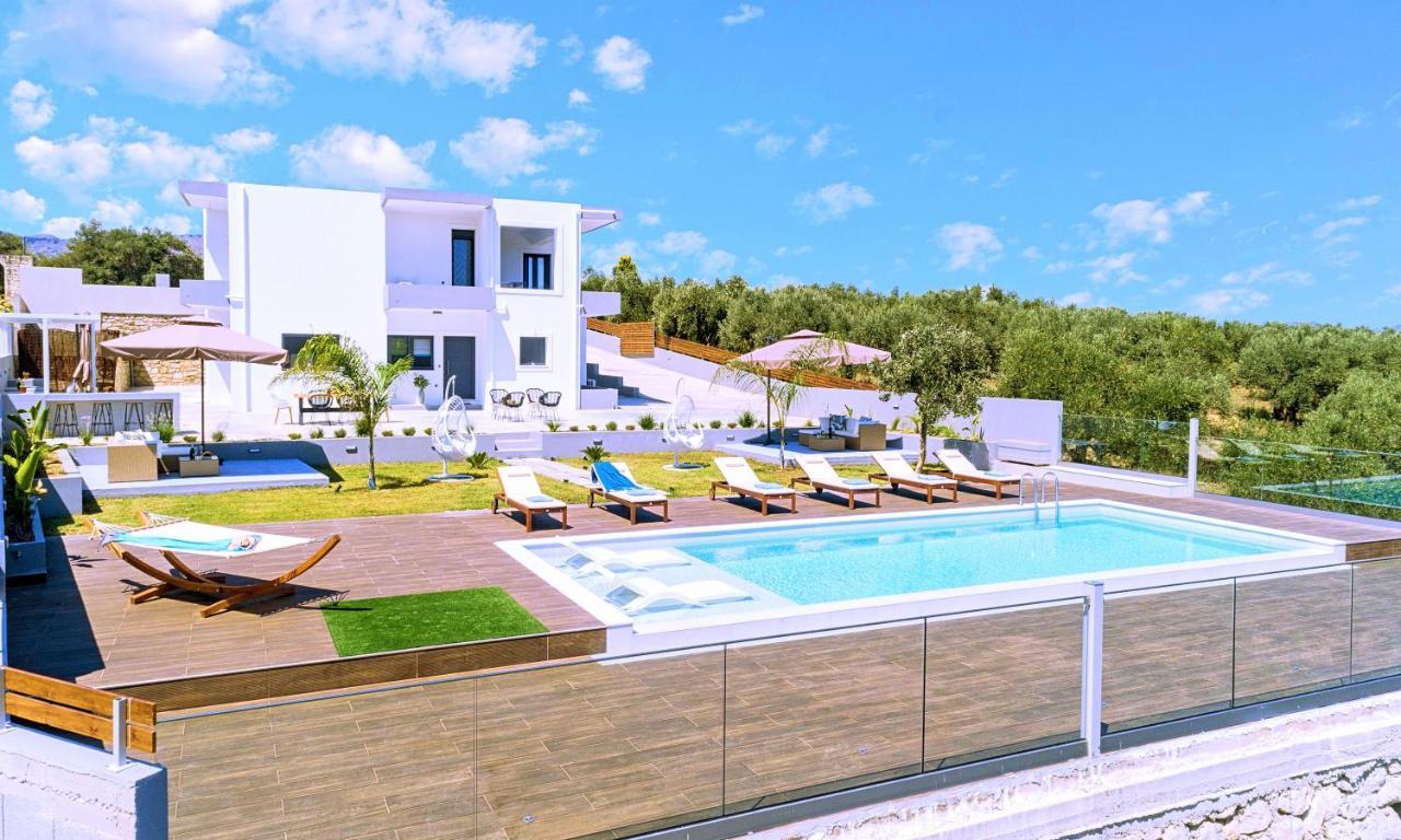 Stavento Luxury Villa Private Pool Georgioupoli Exteriér fotografie