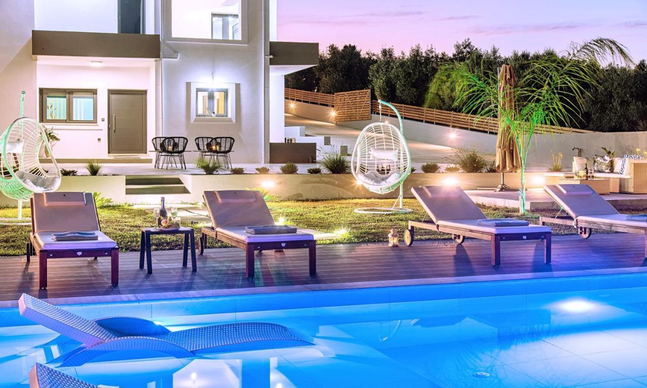 Stavento Luxury Villa Private Pool Georgioupoli Exteriér fotografie